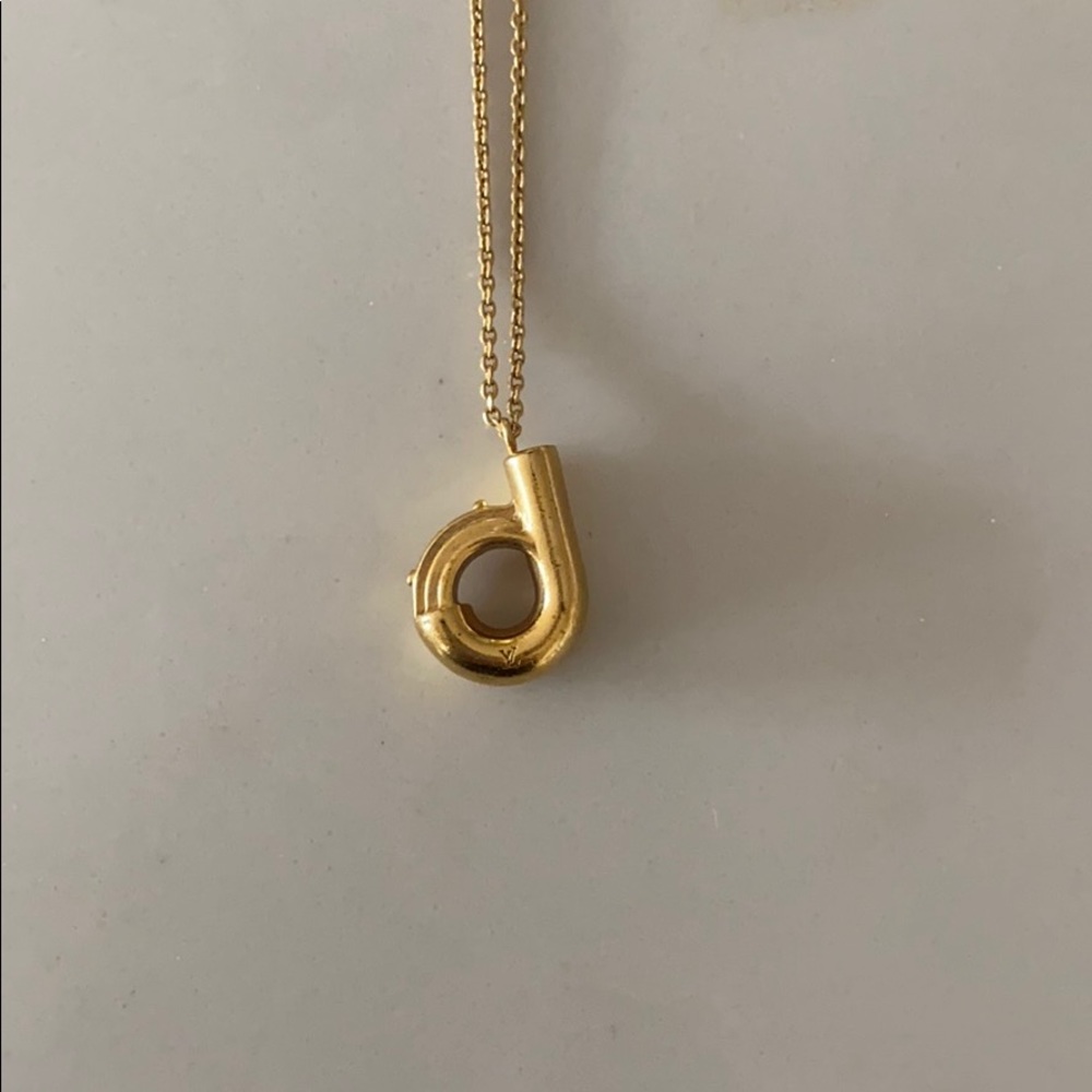 Louis Vuitton D Necklace